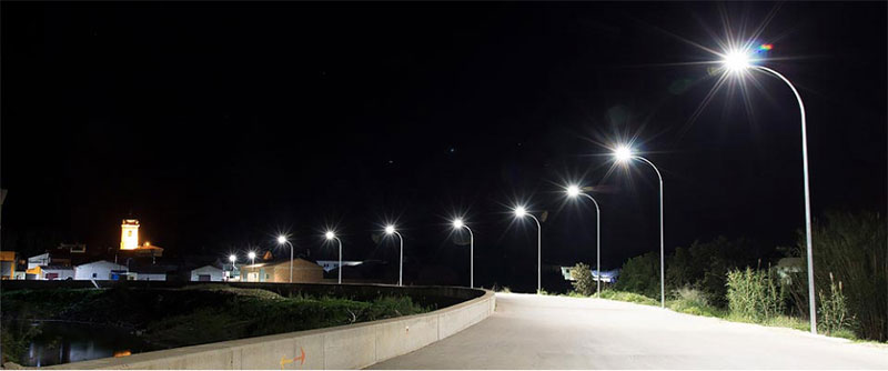 LED Street lights in Barcelona, Spain. - Shenzhen EKI Lighting